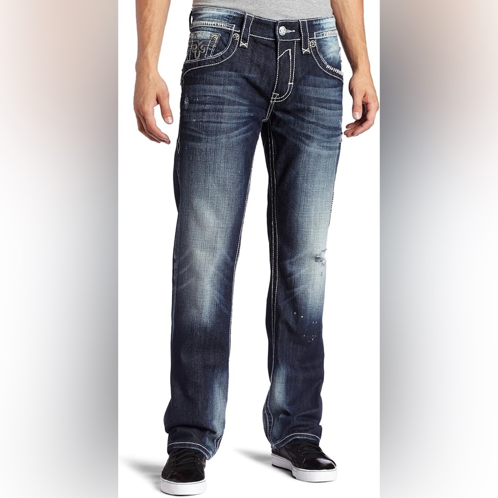 Rock Revival Steven Straight Leg Jeans